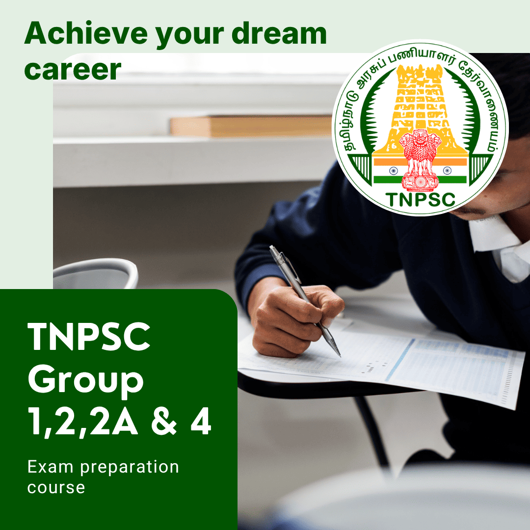TNPSC Group 1, 2, 2A, 4 
